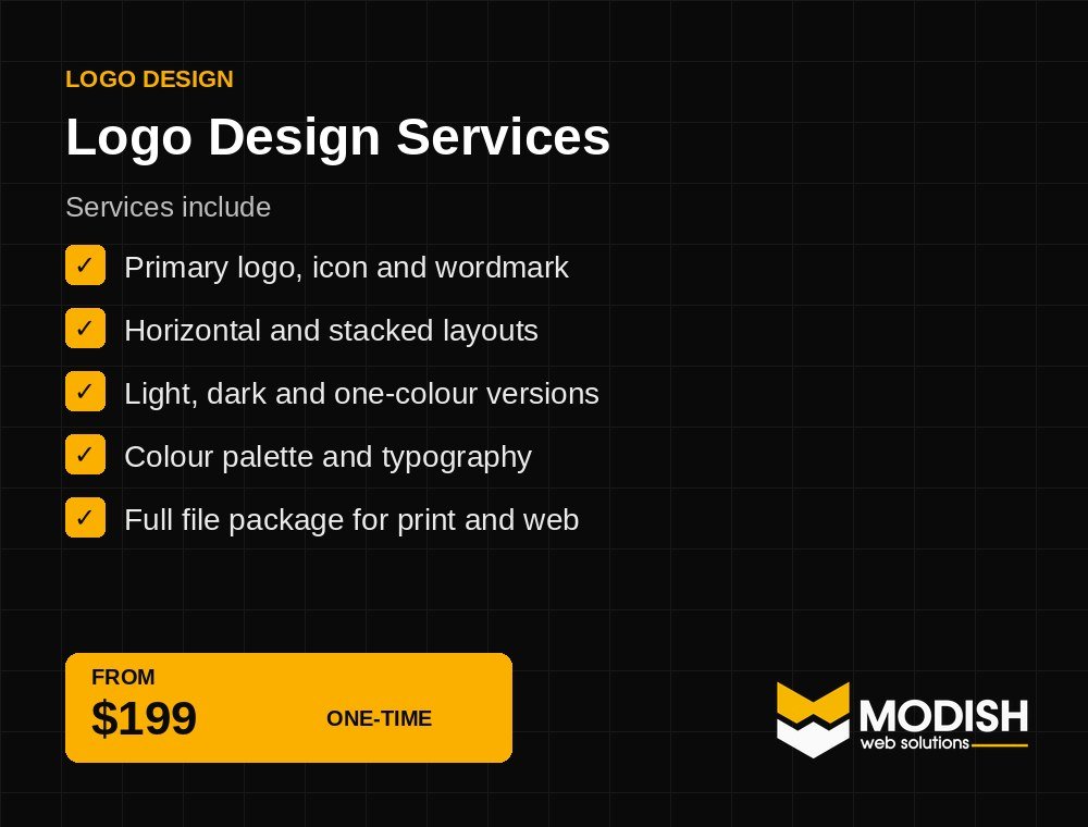 Logo design services from Modish Web Solutions
